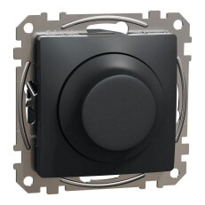 Otočný stmívač, Sedna D/E, řaz.6, LED, RC, 3-370W, vícevodič, antracit SDD114501