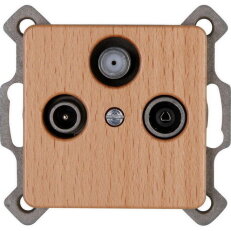 917131082 Antenna socket TV/RF/SAT singl