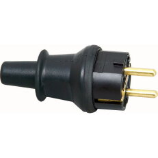 173016053 Grounding-type plug, with 2 ea