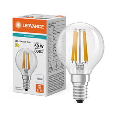 Světelný zdroj LED CLASSIC P V 5.9W 840 Clear E14 LEDVANCE 4099854785344
