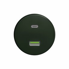 USB zásuvka A+C GREENLUX KLIKLAP Z/USB Green