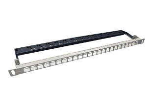 19" Modulární neosazený patch panel 24 portů 0,5U SOLARIX 24200244