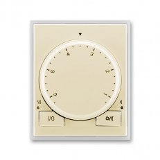 Termostat otočný univerzální 3292E-A10101 21 slonová kost/led. bílá Element ABB