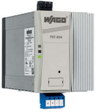 Spínaný napájecí zdroj pro 1fáz. 24V DC 20 A Kontakt DC OK 2,5mm2 WAGO 787-834