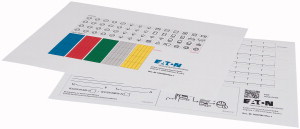 BSBN-KLV Popisovací tabulky pro rozvodnice KLV Eaton 302524