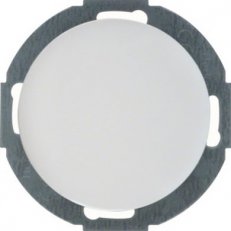 Záslepka s centrálním dílem, serie R.classic, bílá lesk BERKER 10092079