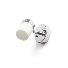 LINN I nástěnná opálové sklo/chrom 230V G9 LED 9W IP44 RENDL R13695