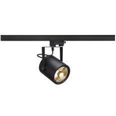EURO SPOT ES111 kruhova cerna 230V GU10 75W SLV 153420