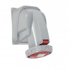 P17 TEMPRA PRO IP 66/67 NÁSTĚNNÁ PRŮMYSLOVÁ ZÁSUVKA 400V 4K 63A 3P+E ČERVENÁ