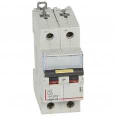 DX3 JISTIČ, CHAR. D,C 2 PÓLOVÝ, CHAR. C,6A 16KA LEGRAND 409565