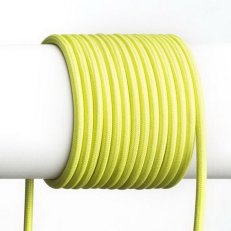 FIT 3x0,75 1bm textilní kabel limetková RENDL R12225