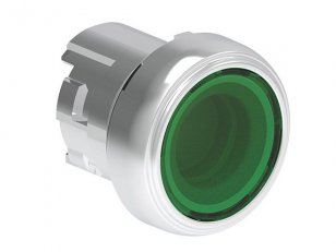 Lovato LPSBL103 Podsvícený tlačítkový ovladač kovové d22mm lícující zelené