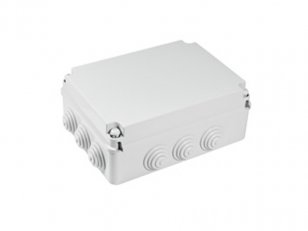 Krabice GW44009 s vývodkou IP55 300x220x120