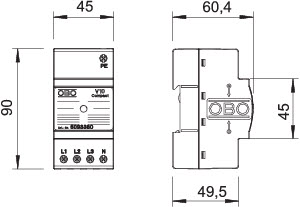 OBO 5093378 V10 Compact V10 COMPACT 150