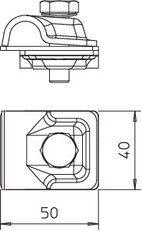 OBO 249 8-10X16 VA Rychlospojka Vario 8-10mm/16mm Nerez ocel
