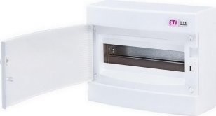 Nástěnná rozvodnice ECT12PO     12M (1x12) IP40 ETI 001101006