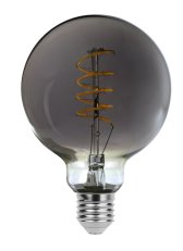 Světelný zdroj Filament LED E27 G95 5W 200lm 2200K Smoky RABALUX 1420