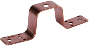Lamela pro přemostění L 170mm Cu se středovým otvorem 11mm DEHN 377027