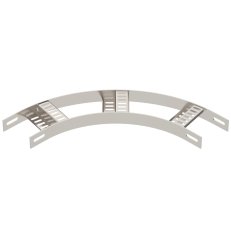 OBO SLZB L 90 100 A4 Oblouk 90° pro kabelový žebřík SL B106mm Nerez