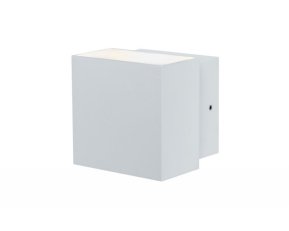 Nástěnné svítidlo LED Cybo hranaté 2x3W bílá 100x100mm, 355lm, 2700K 180.03