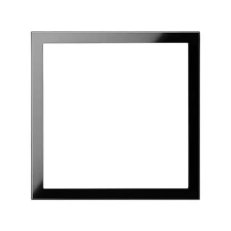 Rámeček Matrix 1-násobný :3067 černý KONTAKT SIMON 10000610-138