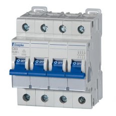 Jistič DLS 6I C4-4 10KA 4pól., C-charakt., 4 A, 10 kA DOEPKE 09916347