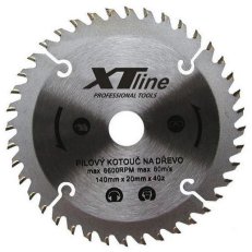 Kotouč pilový profi 150x2,0x20/40 zubů, trapézové XTLINE TCT15040