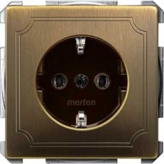 Schneider MTN2301-4143 Zásuvka 250V/16A s bočními zemnícími kontakty