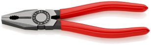 KNIPEX 0301180 kleště kombinované, rukojeti potažené PVC, 180mm KN 03 01 180