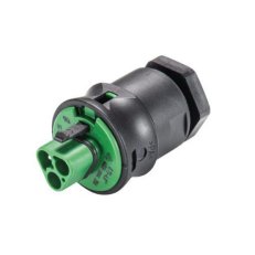 vidlice vestavná gesis RST, 3-pól, pružinové svorky, M20, zelená