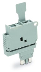 Pojistkový modul, se sponkou, pro pojistkovou vložku G 5x20 mm, šedá