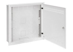 Rozvaděč SOHO LC-18 do zdi, lišty 2U,4U,11U 550x550 bílá 9003, rámeček k zazdění
