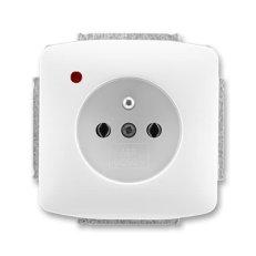 Zásuvka  s ochranou před přepětím 5598A-A2349B bílá Tango ABB