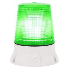 Maják zábleskový MAXIFLASH X 110 V, AC, IP54, zelená, světle šedá SIRENA 63874