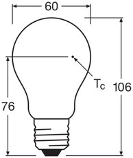 Světelný zdroj LEDVANCE LED CLASSIC A DIM P 7W 840 Frosted E27