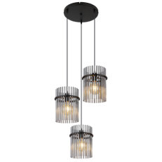 Závěsné svítidlo GORLEY černá 3xE27,max. 60W 230V GLOBO 15698-3HR