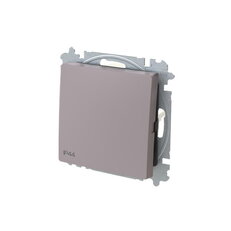 Střídavý přepínač ABB ZONI s krytem řazení 6 IP44 greige 3559T-A06940 244