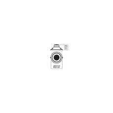 XMASK REC. SPOT 1x28W 220-240V AC 3000-6