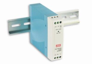 Napájecí spínaný zdroj na DIN 10W 24V 420mA MEAN WELL MDR-10-24