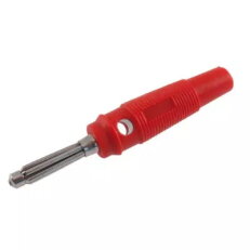 811-094 banánek na kabel 4mm červený