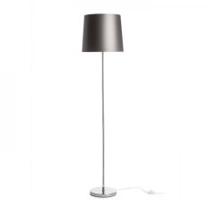 NYC/CONNY 35 stojanová Monaco holubí šeď/stříbrné PVC/chrom 230V E27 11W R14077