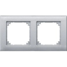 Rámeček M-Plan 2násobný Aluminium SCHNEIDER 486260