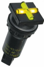 Ukazatel stavu SUS-01-Q Y/Y 24DC 22mm žlutá/žlutá ELECO 1008717