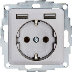 296420001 HK02 - earthed socket outlet w