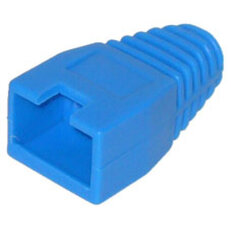 Ochranný plastový kryt pro konektor RJ 45 modrý KRJ 45V modrá