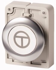 Eaton M30I-FD-W-X11 Ovládací hlavice, zapuštěné tlačítko, bez aret, bílá X11