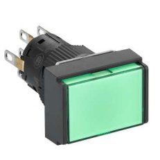 Schneider XB6EDF3B2P Ovládač stiskací prosvětlený, zelený