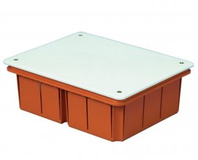 Krabice OL 196 x 152 x 70 pod omítku IP 30, s víčkem a šrouby MALPRO OLM 10005