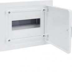 Hager VF108PS Rozvodnice zapuštěná golf,IP40,1-řadá,8 mod,plná dvířka