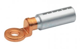 ALKUM-240-M10 Oko lisovací Al-Cu hliníkové s měděným příložníkem, 240mm2/M10